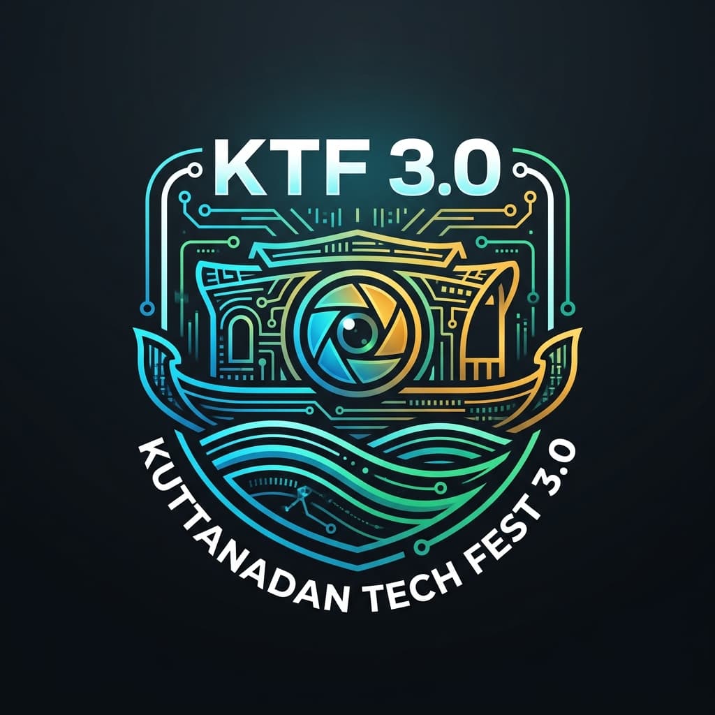 Kuttanadan Tech Fest 3.0 Official Event Logo